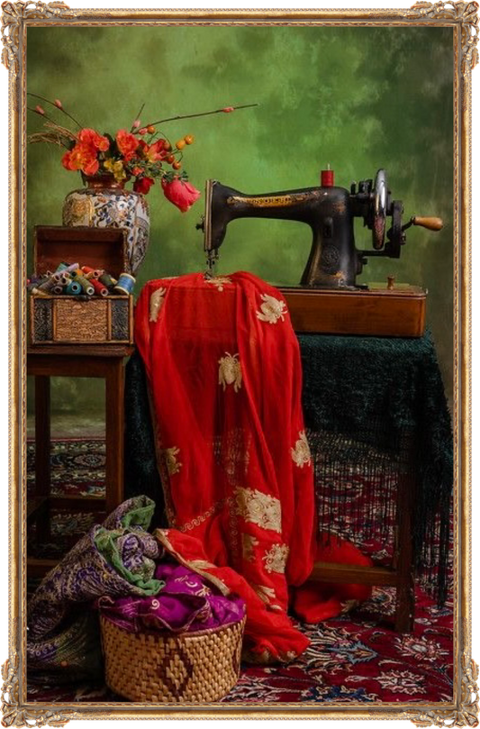 " Mystery of Red Dress "